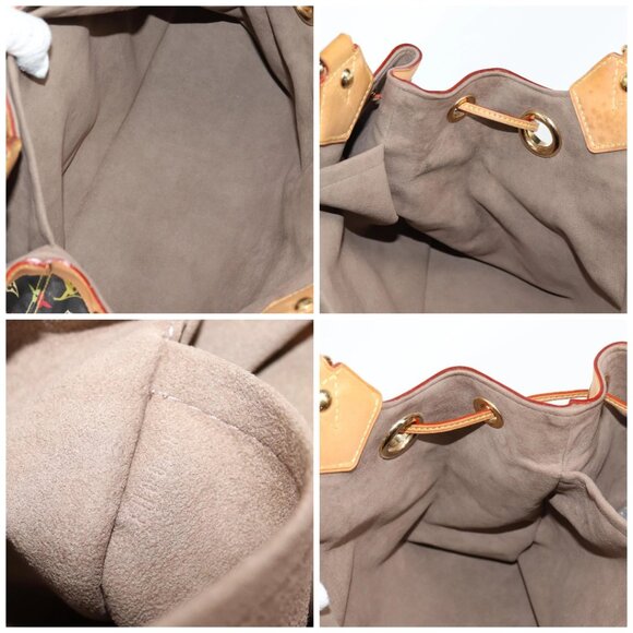 LOUIS VUITTON Monogram Multicolor Ursula Tote Bag Black M40124 LV Auth 132957V - Picture 15 of 16